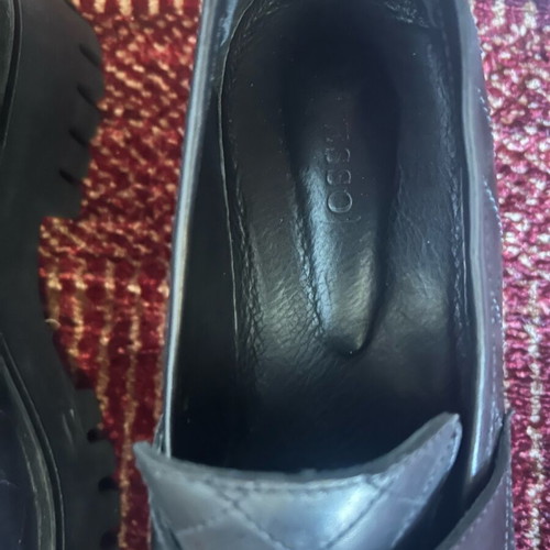 Loafers Zanesso leather like new, size 37-38, black