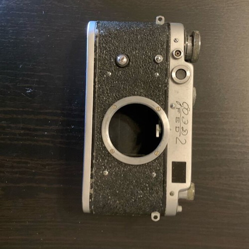 Old camera used for spare parts