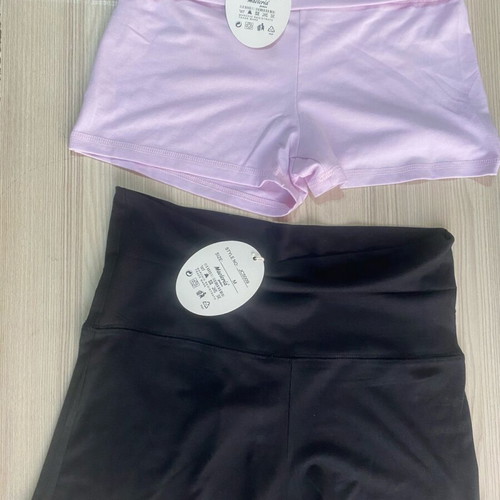 Stress-free shorts new, size M, black and violet, pack of 2