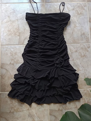 Roberta evening dress new, black, size L