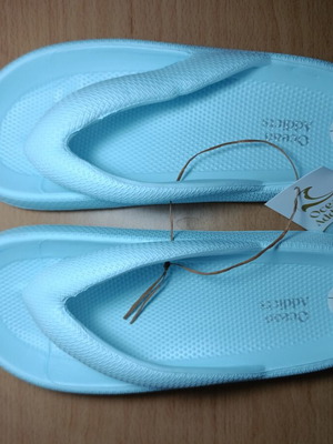 Ocean Addicts Cloud flip flops, turquoise