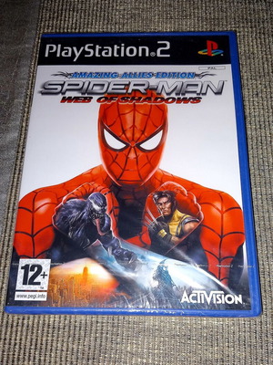 Spider-Man Web Of Shadows Amazing Allies Edition για PlayStation 2 καινούργιο, σφραγισμένο