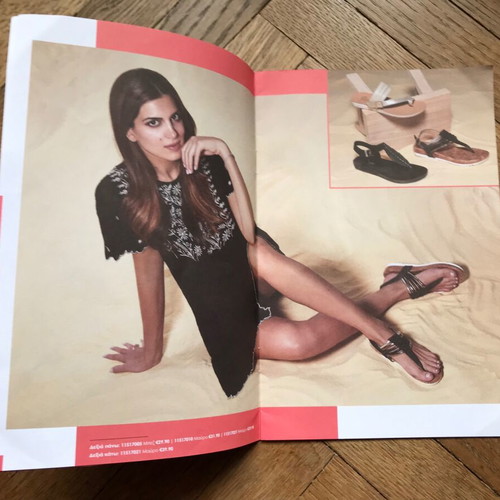 Parex spring - summer 2018 fashion brochure with Stamatina Tsimtsili like new