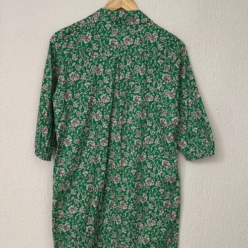 Green floral shirt dress Vero Moda like new