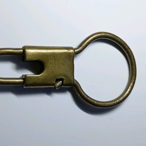 Keychain 1833-1983 commemorative 150 years Greek Gendarmerie used with patina