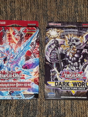 Yugioh decks new sealed Albaz Strike and Dark World
