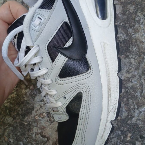 Nike Air Max Command sneakers used, size 38, black and white