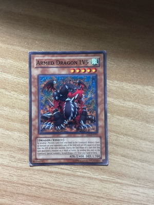 Armed Dragon LV 5 Yugioh card used