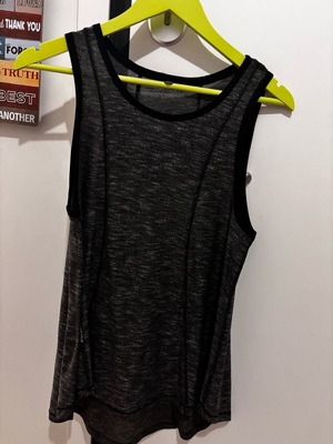 Αμάνικη μακριά μπλούζα γκρι Attrattivo μεταχειρισμένη μέγεθος M