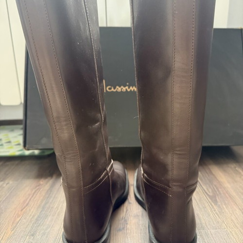 Massimo Dutti boots size 38 like new, brown