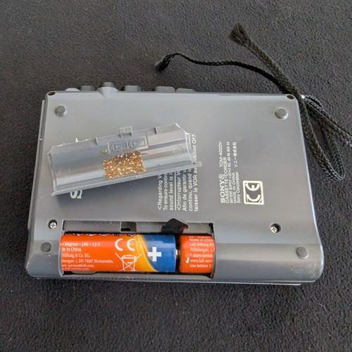 Sony TCM-400DV Cassette Recorder used with VOR and Clear Voice