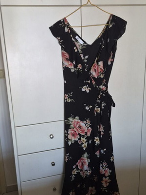Maxi dress like new, transparent, suitable for the beach