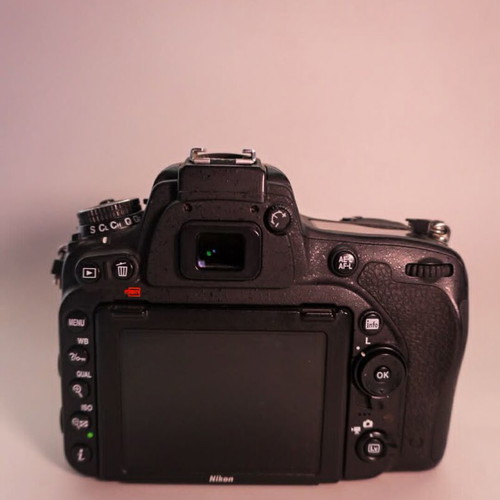 Nikon D750 camera with Nikkor 50mm f1.8 lens