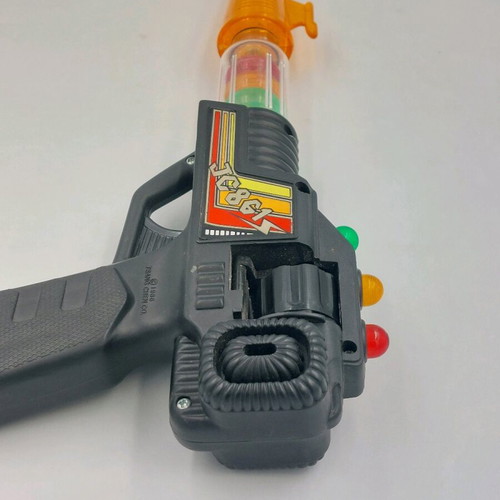 Plastic space gun toy 1986 used, good working condition