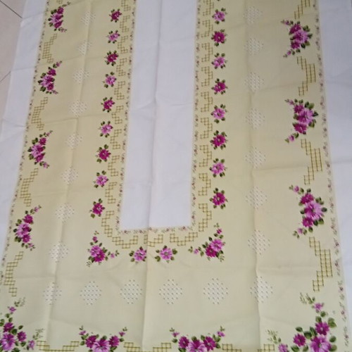 Tablecloth with flowers 195×127 cm new