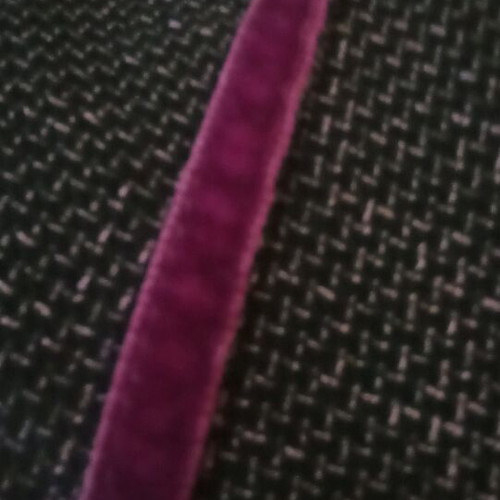 Katsari winter skirt like new, black with purple velvet details
