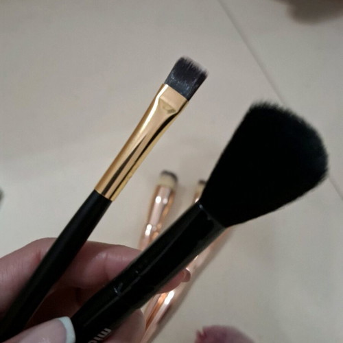 Makeup brushes new, set