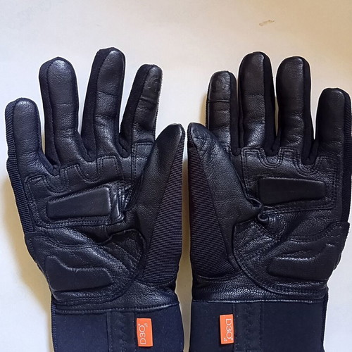 Furygan 4531 Jet All Season Motorcycle Gloves like new, black red, large