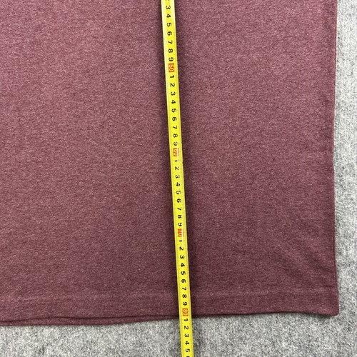 Dickies T-shirt men's 2XL burgundy oversized