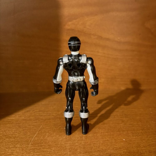 Power Rangers Black Ranger Action Figure 2005 Bandai