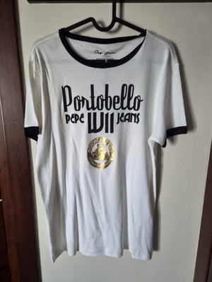 Pepe Jeans men's t-shirt new, size L, white cotton