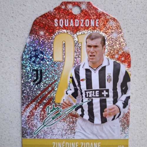 Match Attax Festive Zinedine Zidane Card New Christmas Edition