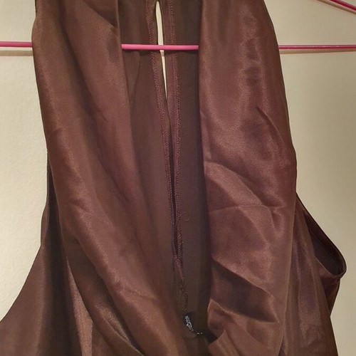 Women's blouse used, brown, size M