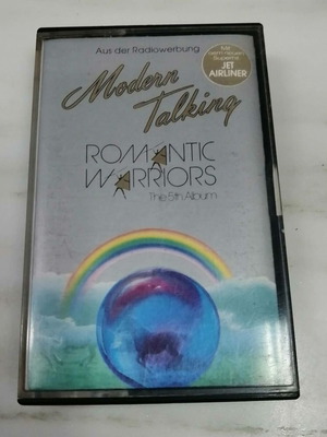 Modern Talking Romantic Warriors cassette tape, pop
