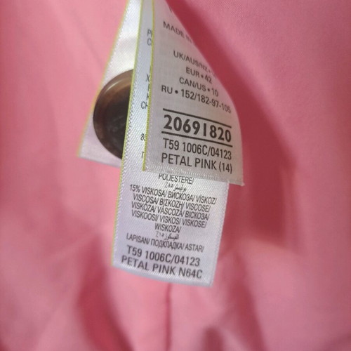 Women's pink coat Marks & Spencer like new