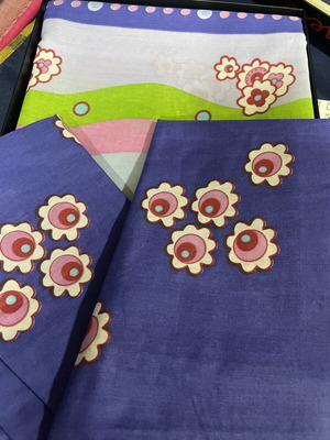 Double bed sheet set with pillowcases, cotton, new