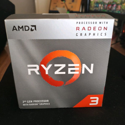 AMD Ryzen 3 3200G CPU box new, 3.6 GHz AM4 processor