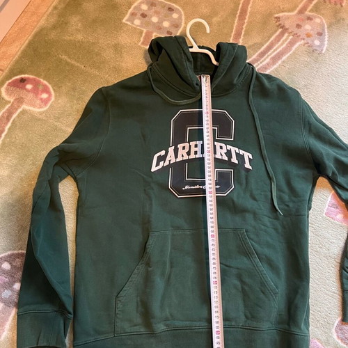 Carhartt hoodie size L very good condition, green