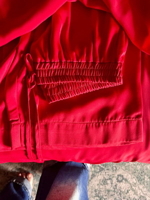 Set of shirts with pants like new, red