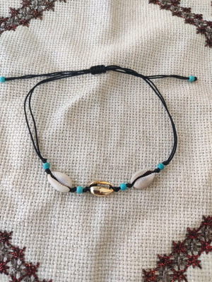 Handmade anklet new with shells