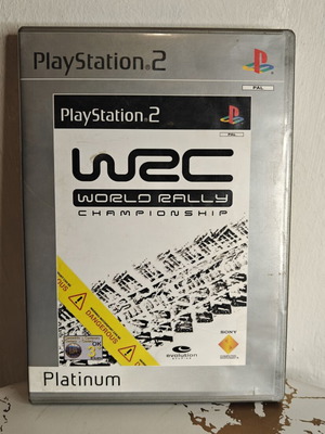 WRC World Rally Championship PS2 game used