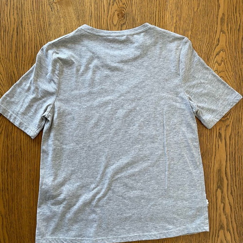 Zara T-shirt with sequins like new, gray and silver, size S