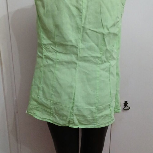 Women's blouse like new, green, size S