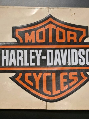 Harley-Davidson vintage αυτοκόλλητο μεταχειρισμένο, 1980s–1990s