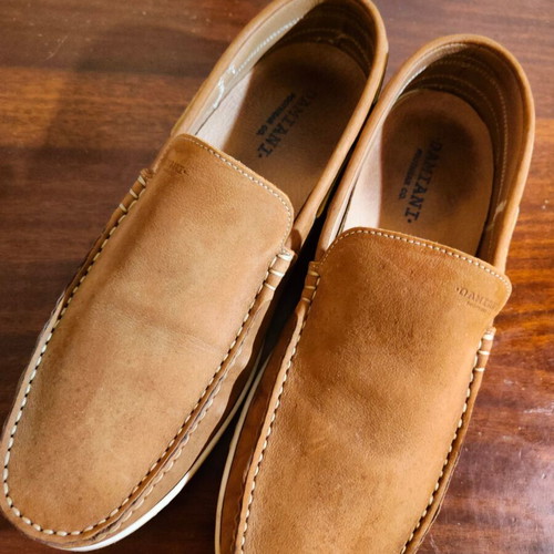 Damiani men's moccasins used, size 43, brown