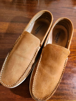 Damiani men's moccasins used, size 43, brown