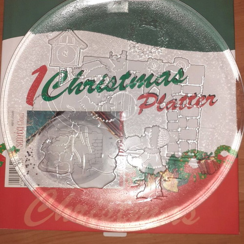Serving Platter Christmas new