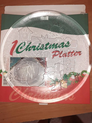 Serving Platter Christmas new