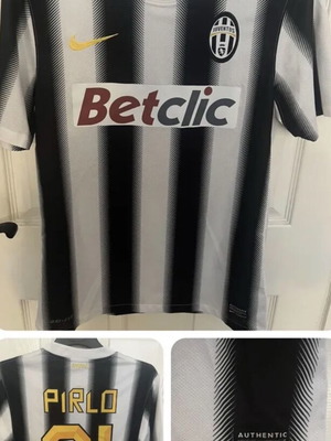 Juventus small Pirlo shirt used, authentic