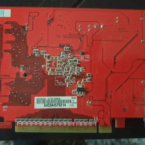 ASUS ATI Readon X EAX300SE-TD128 graphics card used, PCI Express
