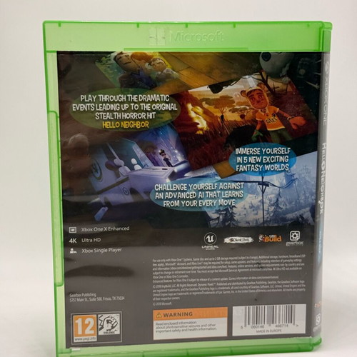 Hello Neighbor Hide and Seek Xbox One used action adventure game