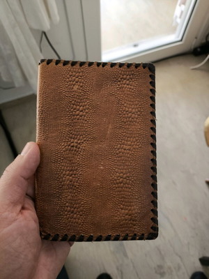 Leather case for papers like new