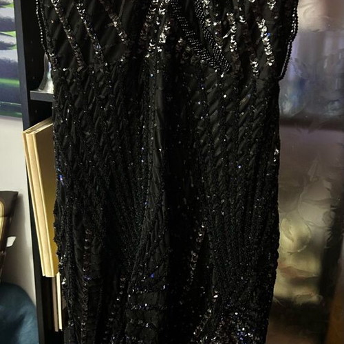 Kadinn Black Maxi Evening Dress XL New with Tags