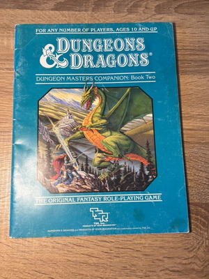 Dungeon and Dragons Dungeon Master Companion Book 2 μεταχειρισμένο
