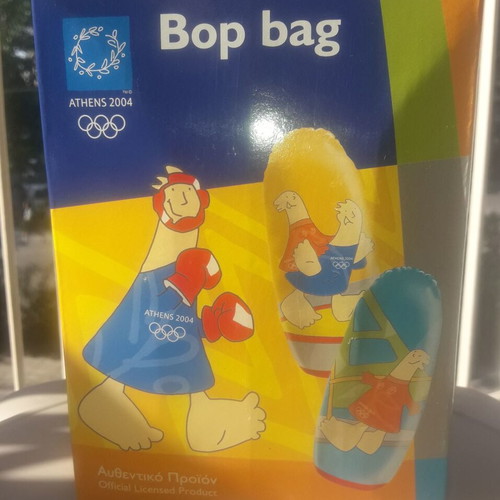 Olympic Games Athens 2004 Bop Bag Boxing Punching Bag New