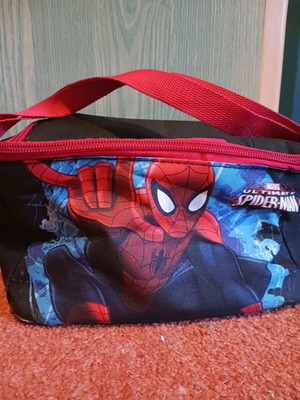 Παιδικό ισοθερμικό τσαντάκι φαγητού Spiderman σαν καινούργιο